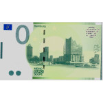 0 Euro biljet Hamburg